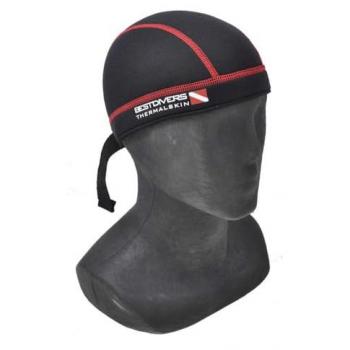 Best Divers Gorro 3 Mm Neopreno Negro Adulto, Bandana de 3 mm Neopreno, Talla L-XL, Hombres