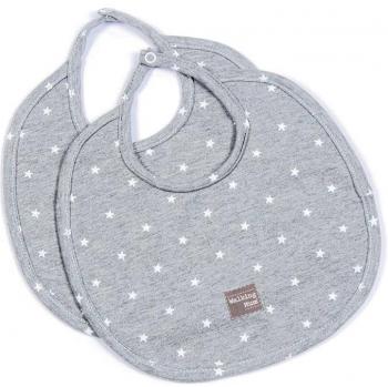 Walking Mum - Set baberos, color gris