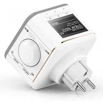Hama IR40MBT-PlugIn Internet Digital Blanco - Radio