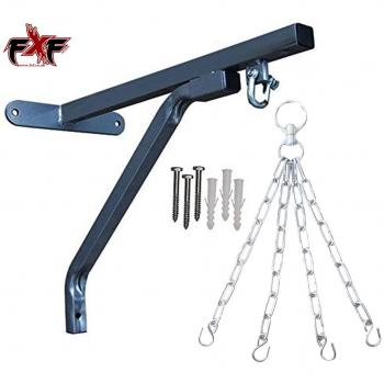 Soporte de pared para sacos de boxeo