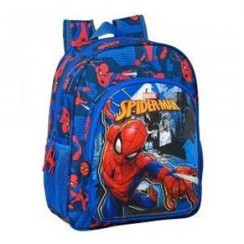 Mochila Junior Adapt Carro Bolsillo 3D Spiderman Great Power