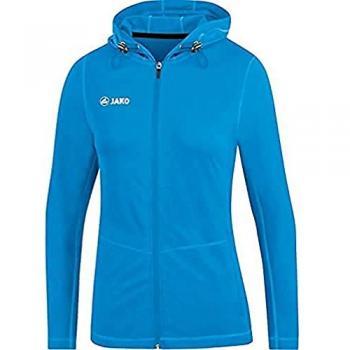 Jako Women's Hooded Jacket Run 2.0 - Blue