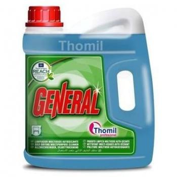 Thomil Limpiador Multiusos 4 L - Limpieza General Rápida y Efectiva con bioalcohol, para una limpieza rápida y enérgica