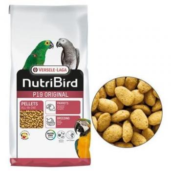Nutribird P19 Original Versele Laga Alimento de Cría para Loros 10 kg