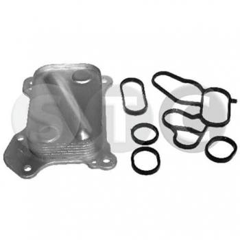 STC Enfriador de aceite para OPEL Astra, Corsa, Meriva, Combo y FIAT Punto, Panda, Doblo, 500, Fiorino, Idea, Qubo (Ref: T405731)