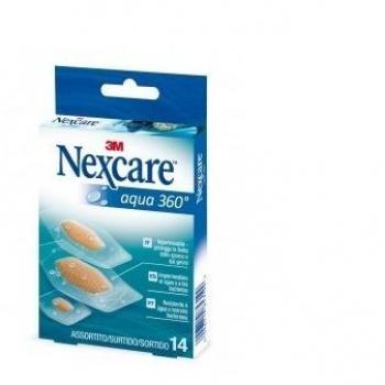 Nexcare Aqua 360º tiras adhesivas surtido 14uds
