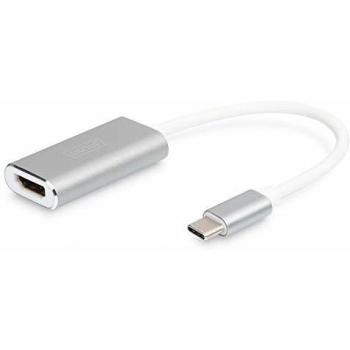 Adaptador de gráficos DIGITUS USB Type-C, USB Type-C a HDMI Type A, 4K Ultra HD 30Hz, 3840x2160 píxeles, aluminio