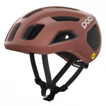 Casco de carretera POC Ventral Air MIPS (Himalayan Salt Matt) - Color marrón claro mate, Talla S