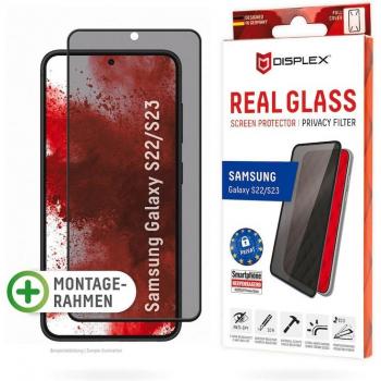 Protector de Pantalla de Cristal Templado de Privacidad EVI Displex para Samsung Galaxy S22/S23