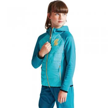 Dare 2b de los niños con Flexible de Chaqueta híbrida, Infantil, Color SeaBrz/Baham, tamaño Talla 7-8