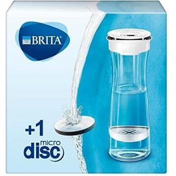 BRITA Botella con Filtro 1.3 l, Color Blanco/Grafito