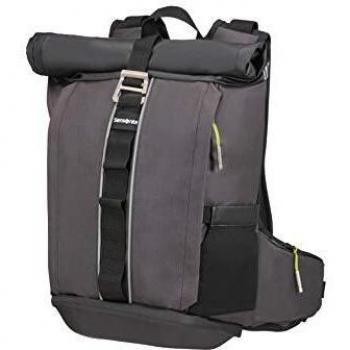Samsonite 2WM - Mochila para portátil M de 15.6 Pulgadas - Roll Top, 64 cm, 20 L, Negro