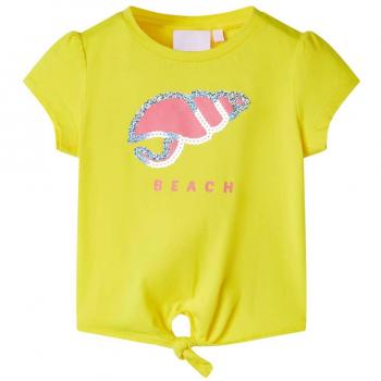 Camiseta infantil amarilla 92