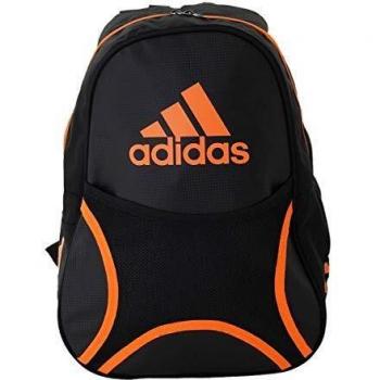 Mochila adidas backpack club/ negra y naranja