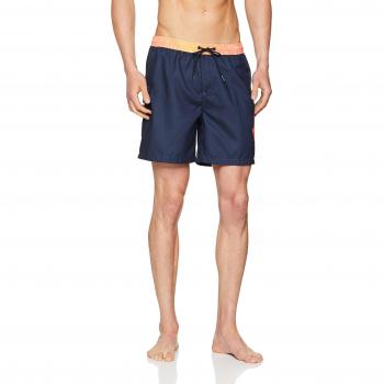 Quiksilver Lava Logo 17 Jam/Volley, Hombre, Navy Blazer, XL