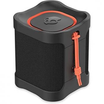 Skullcandy Terrain Mini Bluetooth Wireless Portable Speaker - Black and Orange