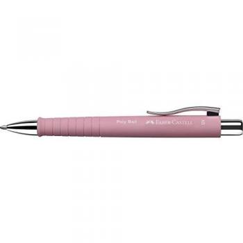 Bolígrafo Faber-Castell Poly Ball XB Rosa (5 Unidades)