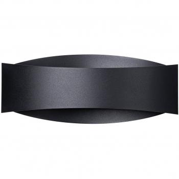 Aplique moderno Sollux Toni Up & Down negro 1x G9