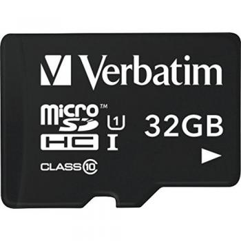 Verbatim Tablet U1 Micro SDHC 32 GB Micro SDHC Memory Card with USB Reader - Flash Memory Card