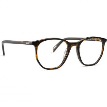 Monturas Levis LV 1002 086 HAVANA 51/19/150 UNISEX Marrón 51 mm