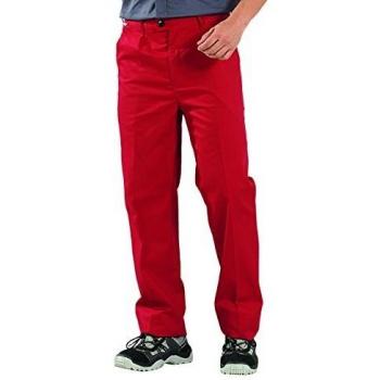 Planam MG300 - Pantalón, color rojo rojo Talla:26