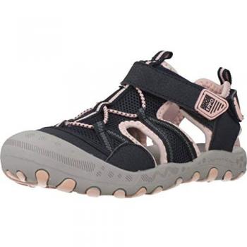 Chanclas Deportivas Gioseppo Mazatlan Azul-Rosa con Cierre Adherente al Tobillo para Niño