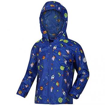 Regatta Kids Peppa Pig Waterproof Pack-It Jacket - Lightweight, Size 18-24 Months