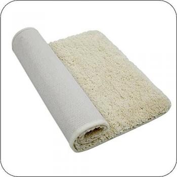 Amazon Brand - Umi Alfombra Salon Baño Cocina Habitación Antideslizante 40x60cm Crema