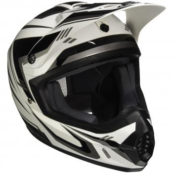 HJC 177205l Casco Moto, Color blanco/gris, L