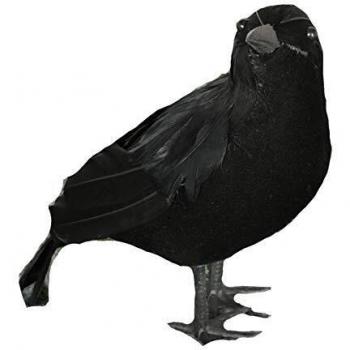 Guirca - Cuervo Negro Halloween 25 cm, Color 1