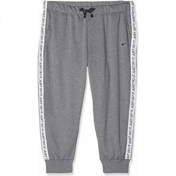 Desconocido Nike W Nk Dry Get Fit FL P T 7/8 Ex Sport Trousers, Mujer, Carbon Heather/Black, XS
