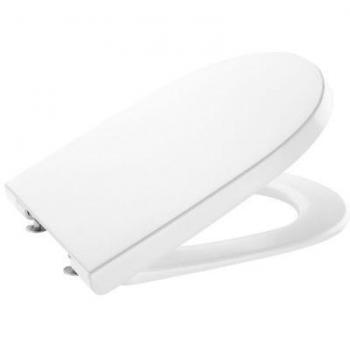 ROCA THE GAP A801D22001 Tapa y asiento antibacteriano con caída amortiguada color blanco Round