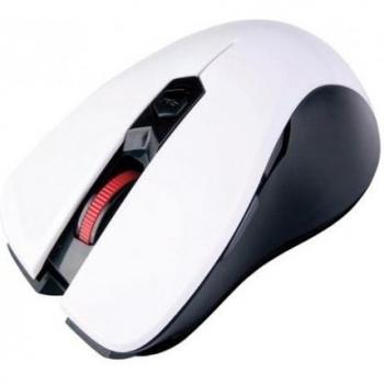 Unyka UK-103 - Ratón (RF inalámbrico, Óptico, Juego, 2.4 GHz, 10 m, USB) Color blanco