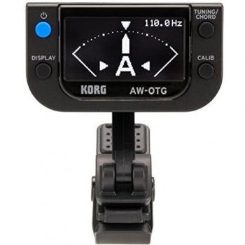 KORG AW-OTG Clip On Tuner for Guitar with OLED Display