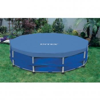 Intex 28031 Cobertor para Piscina Metal Frame Redonda Ø 366 cm