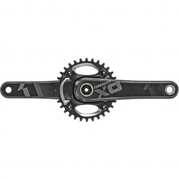 SRAM Rival 22 Bielas, XO1DH, GXP 83, 165 mm, 94 BCD, 32 Dientes, Negro, Multicolor, M