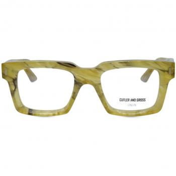 Cutler and Gross 1386 06 Armazones para Hombre Marrones, Lentes Recetados Para Hombre Marrónnes, Gafas Recetadas para Hombre Marrones