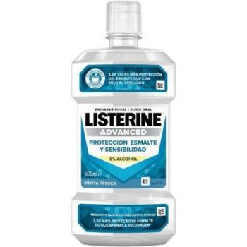 Listerine Advanced Protección Esmalte y Sensibilidad Menta Fresca 500ml