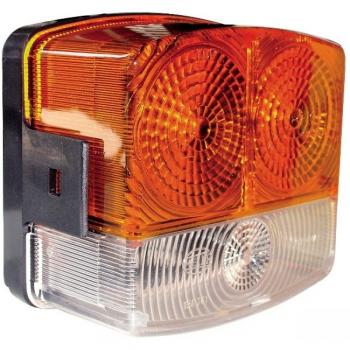 HELLA 2BE 002 776-261 Piloto intermitente - Halógena - 12V - montaje exterior/atornillado - Conector: Conector plano - derecha - Cant.: 1