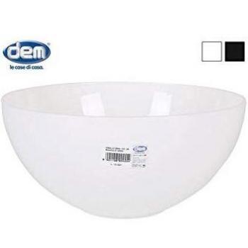 Dem 62155 Ensaladera Black & White, 4300Cc, 28 cm, Plástico