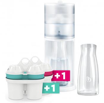 BWT Filtro de Agua para Jarra Purificadora 125305476, capacidad 1 litro, elimina impurezas y mejora el sabor del agua