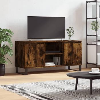 Mueble de TV Rovere Fumo 104x35x50 cm en Madera Multistrato