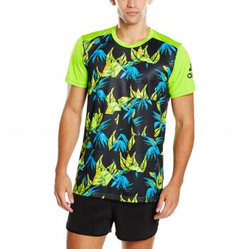 adidas Q2 Cool365 Tee - Camiseta para hombre, color turquesa, talla S