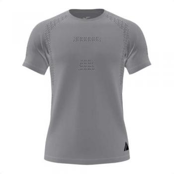 Camiseta de Manga Corta Indoor Gym para Hombre en Color Gris de Joma