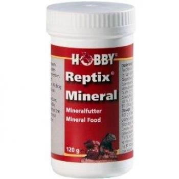 Hobby Reptix Mineral 120 g - Calcio en Polvo para Reptiles con Vitaminas y Vitamina D3