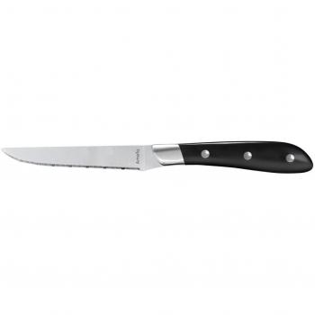 Estuche de 4 cuchillos para carne Amefa acero inoxidable negro