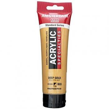 Estrella Conferencia de Amsterdam Acr?lico Color 120ml Deep Gold 498 361