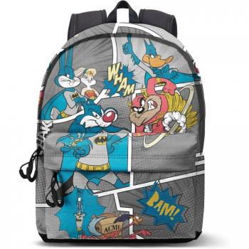 Mochila Karactermania Looney Tunes Batman Comic HS FAN 2.0, Multicolor