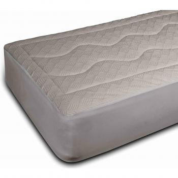 Pikolin Home - Protector de colchón acolchado/cubre colchón, dermoprotector natural, 80x190/200cm, cama 80