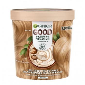 Garnier Good Permanent Hair Color 7.0 Almond Creme Dark Blond 160mL Ammonia-Free